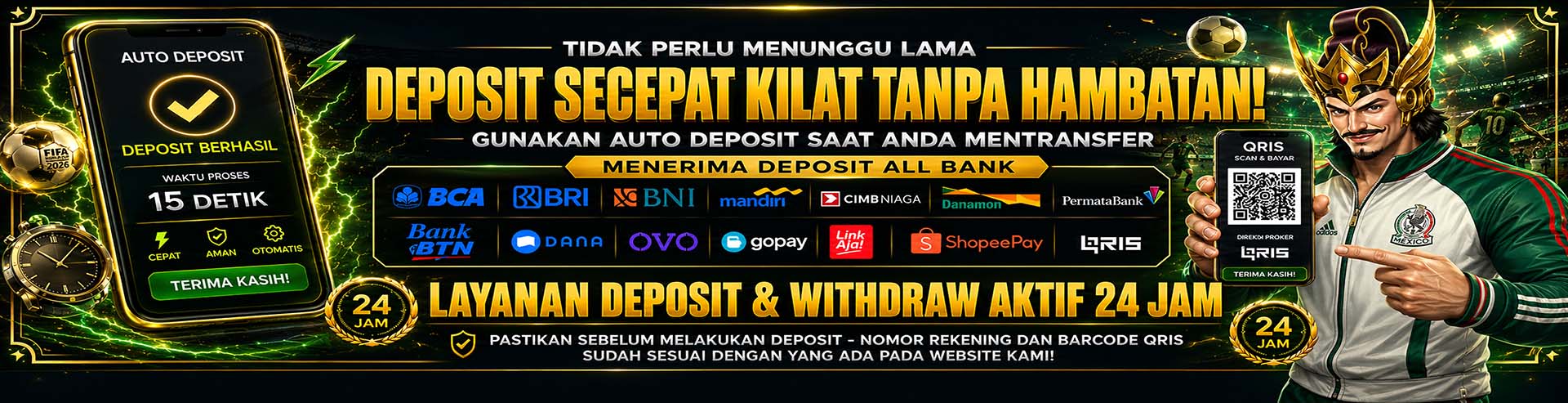 AUTO DEPOSIT QRIS
